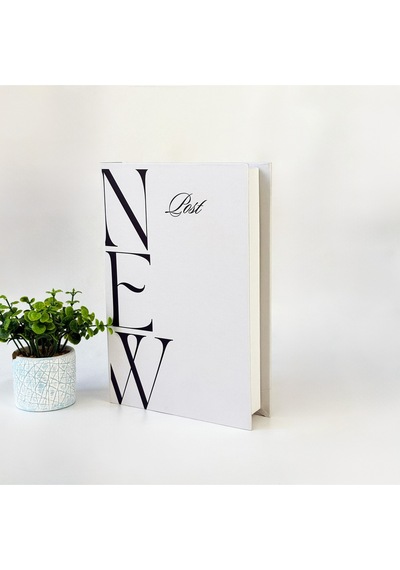 3lü Kitap Görünümlü Dekoratif Saklama Kutusu Seti, Minimalist İskandinav Tarzı Ev Ofis Dekoru Set 6