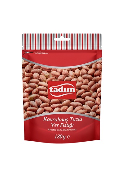 Tadım Tuzlu Yer Fıstığı 180 Gr 6 Lı 180 G