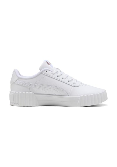 Puma Carina 3.0 Jr 401476 01 Kadın Sneaker Ayakkabı Beyaz 35,5-38,5 Beyaz