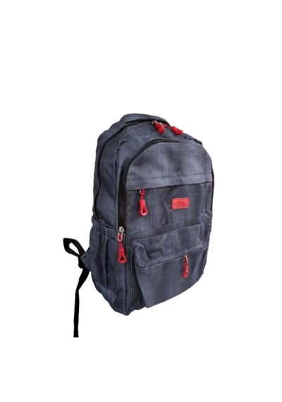 Astral The Highest Peak Kot Sırt Çantası 50x33x21 Cm Denim Kot Görünümlü, Geniş Hacimli Ve Çok Bölmeli Tasarım Mavi