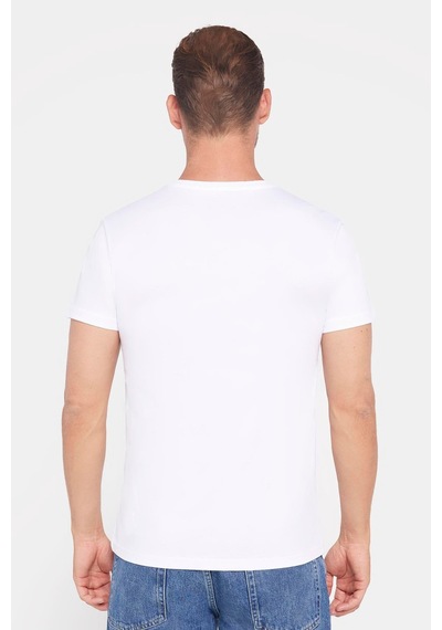 Tudors Erkek Slim Fit Dar Kesim %100 Pamuk Yumuşak Dokulu Baskılı Beyaz Bisiklet Yaka Tişört-29180 Beyaz Tudors Erkek Slim Fit Dar Kesim %100 Pamuk Yumuşak Dokulu Baskılı Beyaz Bisiklet Yaka Tişört-29180 Beyaz