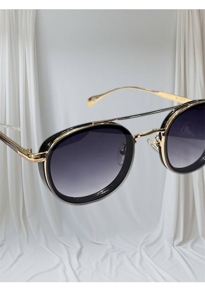 Montblack Mb 2a405 52 19 152 C2 Siyah-gold Erkek Güneş Gözlüğü Altın