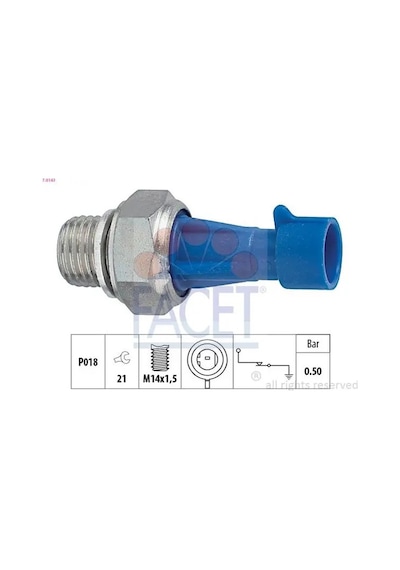 Fiat Egea Yag Musiri 1.6 2016-2019 Facet 70143