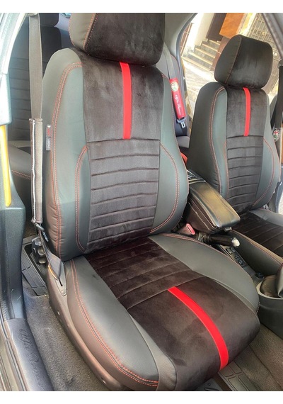 Alfa Romeo 156 1998-2006 Arası Arka Sırt Kolcaklı Model - Oto Koltuk Kılıfı