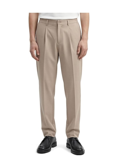 Regular Fit Yüksek Bel Erkek Kumaş Pantolon Gabriel Bej