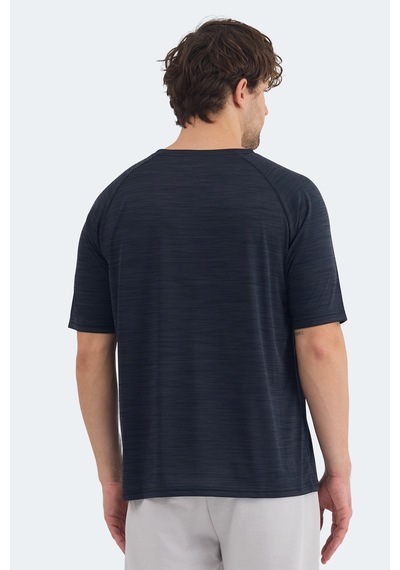 Slazenger Redvale Erkek Siyah Tişört Siyah