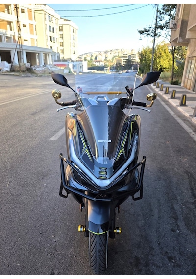 Motocam Honda Pcx Ön Cam 2025-2026 Model 66cm Şeffaf Renkli 4mm