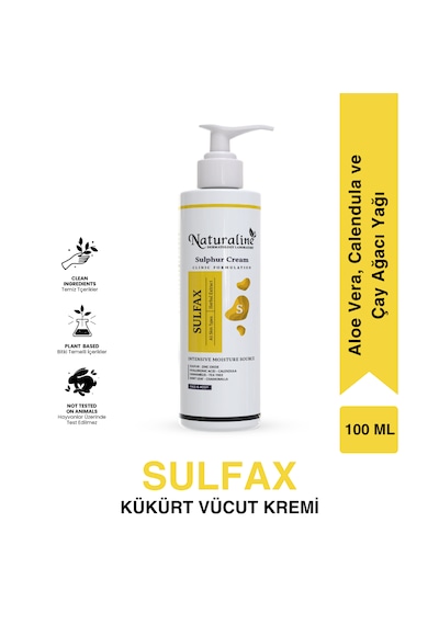 Sülfax Kükürt Vücut Kremi 100ml
