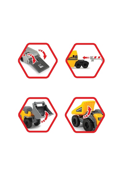 Dickie Mack-Volvo Micro Builder Kamyon 203725005