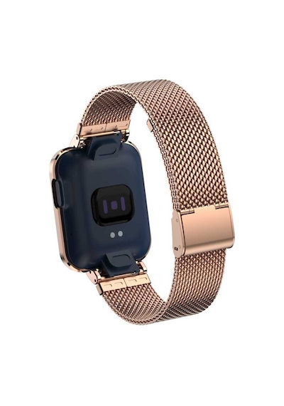 Xiaomi Redmi Watch Mi Watch Lite Uyumlu Krd-59 Metal Kordon Casey Mobile Gold