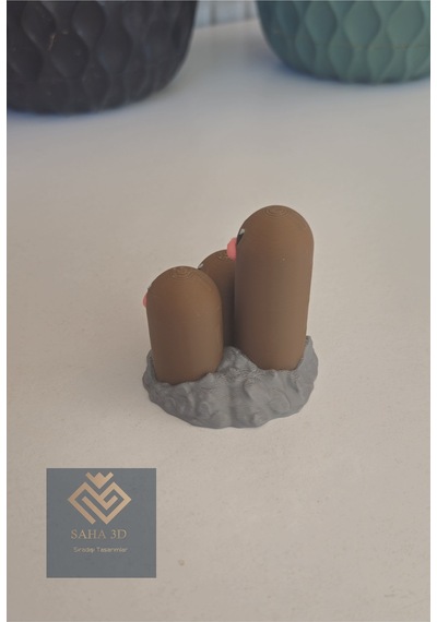 Dugtrio Pokemon Figür 5 Cm