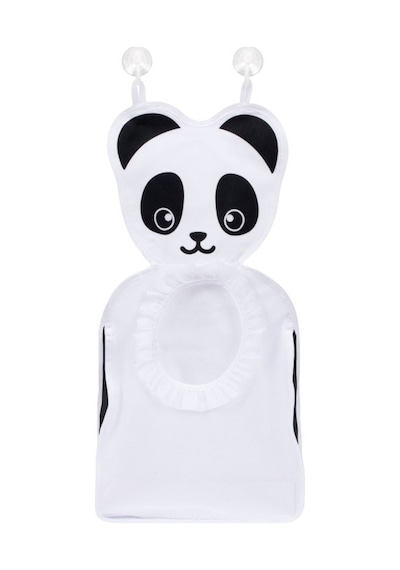Sevi Bebe 114 Banyo Oyuncak Torbası Panda Beyaz - Siyah