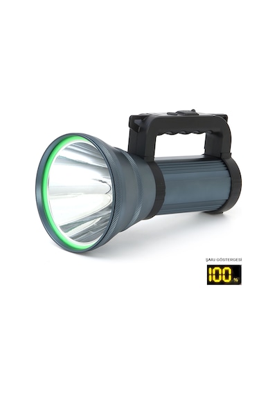 200w Şarjlı El Feneri Projektör - Yüksek Güçlü Led Aydınlatma Wt-411