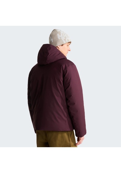The North Face M Mtn Range Down Hooded Jacket Erkek Ceket Nf0a88wdno41 Bordo