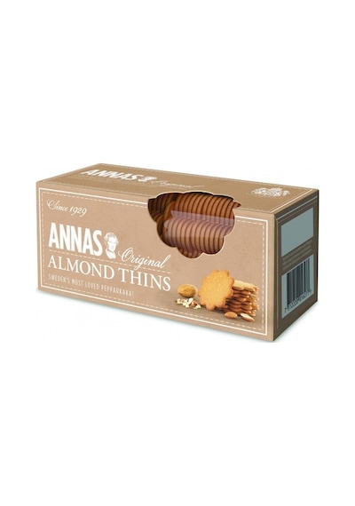 Annas Orginal Almond Thins Bademli Bisküvi-kurabiye 150 Gr