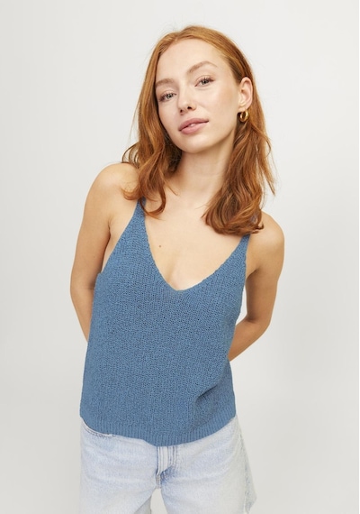 Jack & Jones Kadin Askili Kolsuz Kazak - Veda 12255153 Silver Lake Blue Yeşil