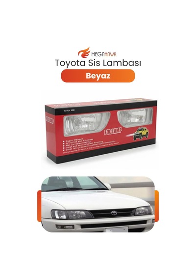 Toyota Sis Farı Seti H3 12v 55w Universal Oto Sis Lambası Güçlü Aydınlatma Takım