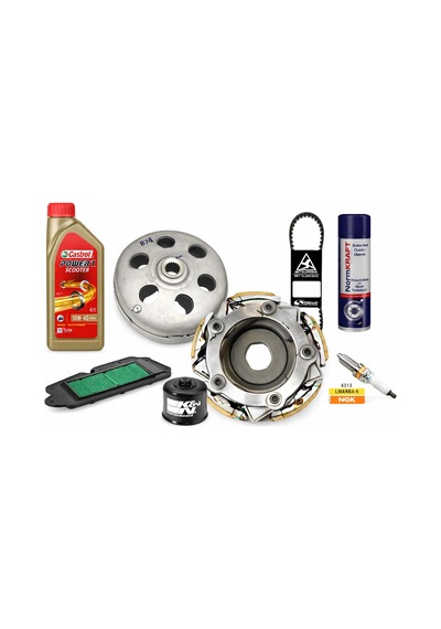 Honda Forza 250 -300 5'li Beşli Debriyaj Balata & Tas Ve Ağır Bakım Seti
