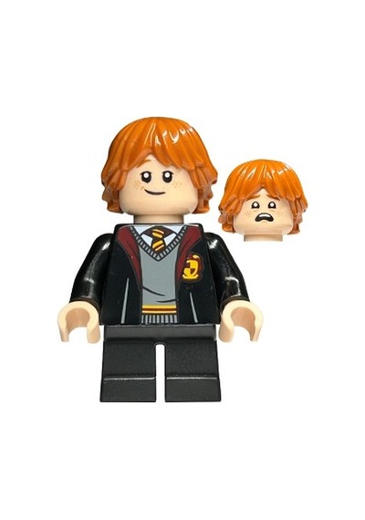 Lego Minifigür Ron Weasley - Gryffindor Robe Hp283