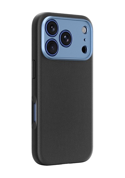 Apple iPhone 18 Pro Uyumlu Kılıf M-safe Şarj Özellikli Amazingthing Glamour Lens Serisi Kapak Mavi