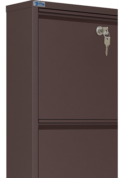 Ceha Kilitli Metal Ayakkabılık 3'lü Kahverengi - K.AYK-3 /AB8317/KL Kahverengi Ceha Kilitli Metal Ayakkabılık 3'lü Kahverengi - K.AYK-3 /AB8317/KL Kahverengi
