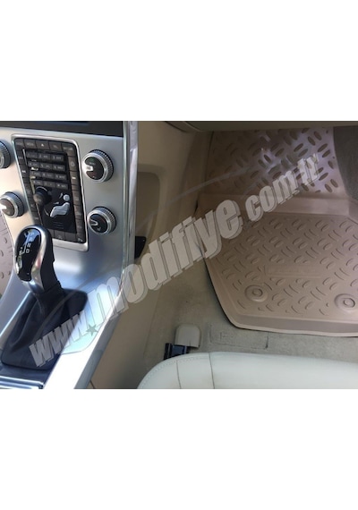 Volvo Xc60 2015-2016 3d Kauçuk Havuzlu Bej Paspas İthal Xc 60