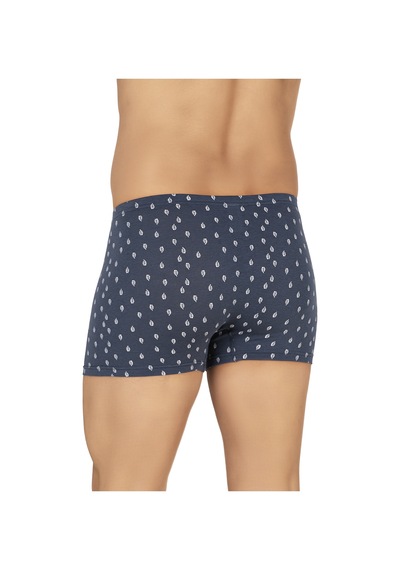Özkan Underwear Özkan 11113 5'li Paket Erkek Pamuklu Modal Esnek Yumuşak Desenli Boxer Şort Külot DESENLİ