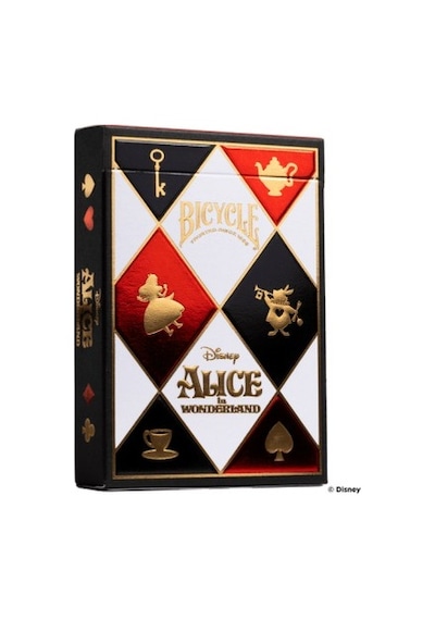 Alice Harikalar Diyarında Temalı Oyun Kartları