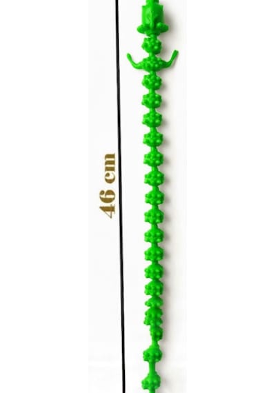 Hareketli Kristal Ejderha - Eğitici Stres Ve Duyusal Gelişim Ve Odaklanma Oyuncağı - 46cm- Yeşil Ejderha