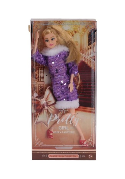 Agh 520 Kahverengi Pretty Girl Pullu Kürklü 10pcs Mixed