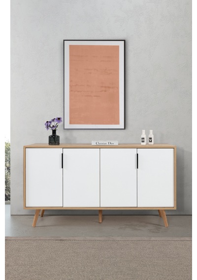 4515 Sırma 150 Cm Ahşap Ayaklı , Metal Kulplu Konsol , Safir - Beyaz , Salon , Oturma Odası Safir - Beyaz 4515 Sırma 150 Cm Ahşap Ayaklı , Metal Kulplu Konsol , Safir - Beyaz , Salon , Oturma Odası Safir - Beyaz
