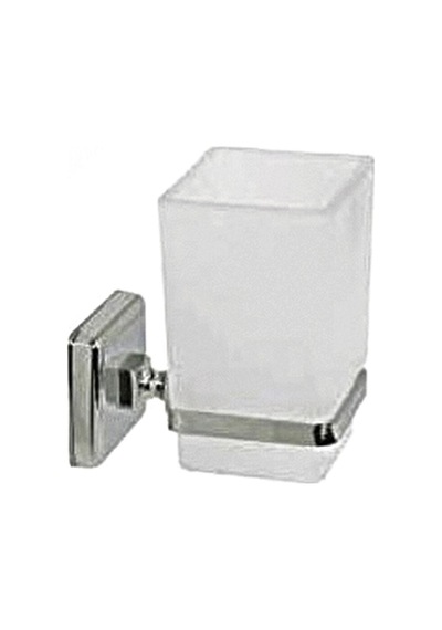 Çelik Banyo Kumru Banyo Akseuarı Diş Fırçalık Gümüş