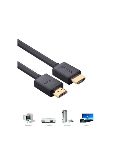 Uhd 4k Yüksek Hızlı Ethernet Ve Hdmı Kablosu, 1.5 Metre, 60820