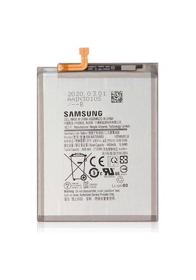 Samsung Galaxy Uyumlu A70 A Kalite Pil Batarya Sm-a705 A Kalite Batarya Gns26122134