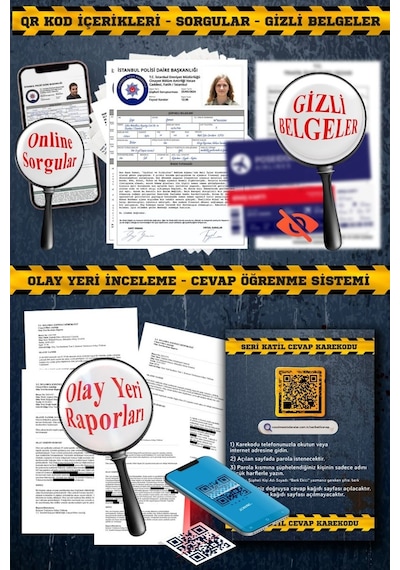 Seri Katil Davası Dedektiflik Oyunu