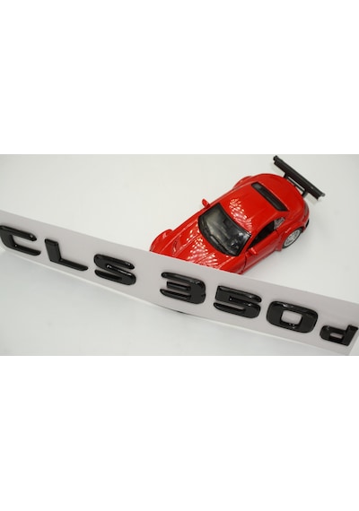 CLS 350d Bagaj Parlak Siyah ABS 3M 3D Yazı Logo