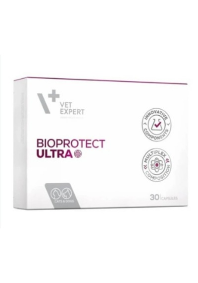 Vet Expert Bioprotect Ultra 30 Kapsül Kedi Köpek İshal Kesici Ve Mikrobiyota Onarıcı