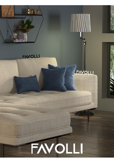 Kadife Dokulu Koyu Mavi Renk Kırlent Kılıfı Dream Serisi Punch İçin Uygun Gizli Fermuar Koyu Mavi