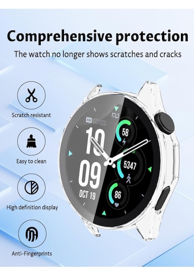 Huawei Watch Gt 6 Pro 46mm Sert Pc Kasa Ve Ekran Koruyucu Yazısız Watch