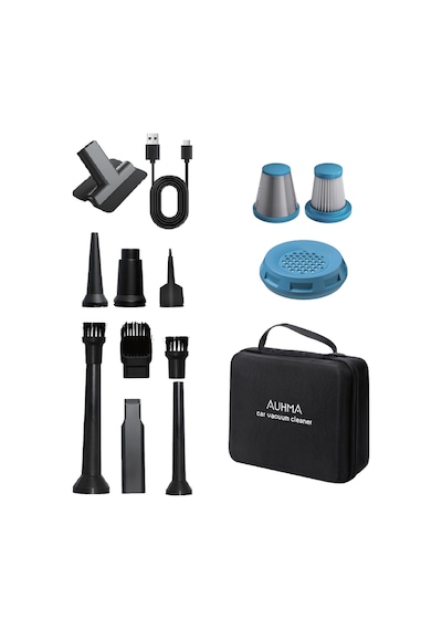 Ahv-24 Lımıted Edıtıon Mavi 20.000pa Brushless Kablosuz Araç İçi Basınçlı Üfleme & Çekme Süp