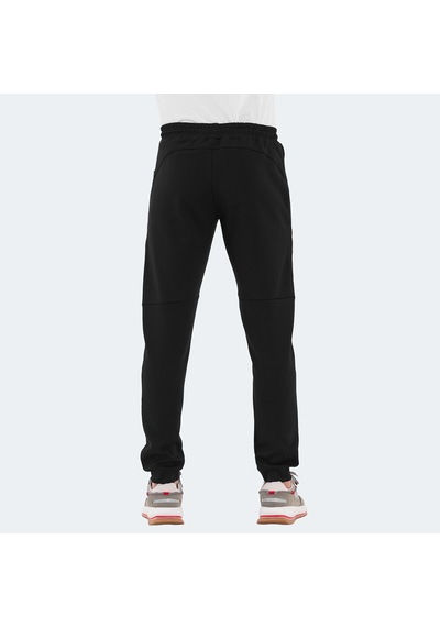 Slazenger VENOM Erkek Fermuar Cepli Dar Paça Siyah Eşofman Altı