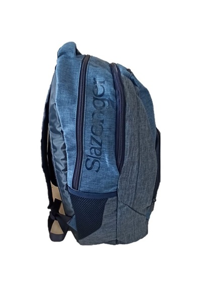 Slazenger Dört Bölmeli Sırt Çantası Baskılı Kolon Lacivert 21131