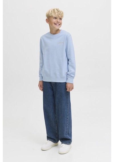 Jack & Jones Junior Jack&jones Junior Erkek Çocuk Sweatshirt 12269298 Mavi
