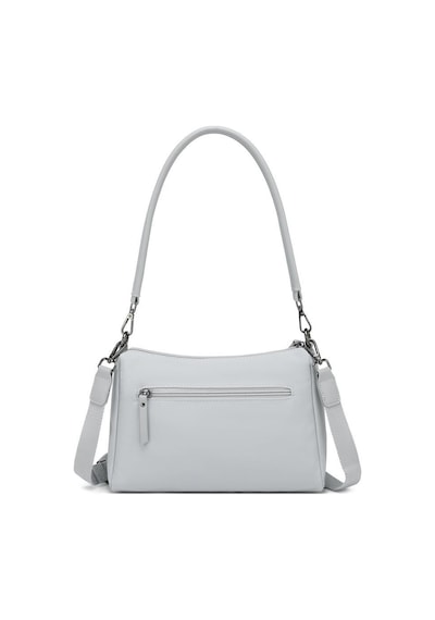 Smart Bags Twill Dimi Kumaş Kadın Omuz Çantası 3325 Gri