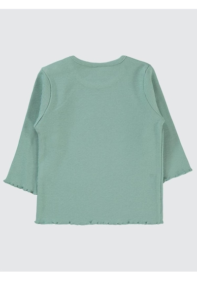 Civil Baby Kol Ucu Detaylı 6-18 Ay Sweatshirt Çağla Yeşili