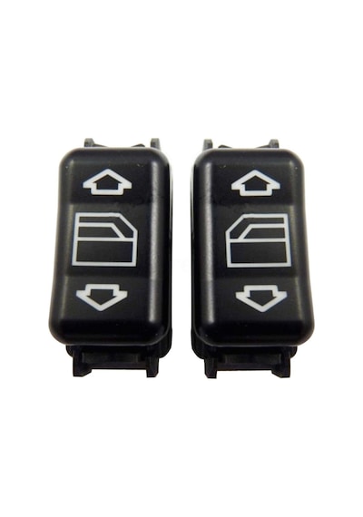 2 Adet Mercedes W124 Cam Açma Kapama Anahtarı 6pin