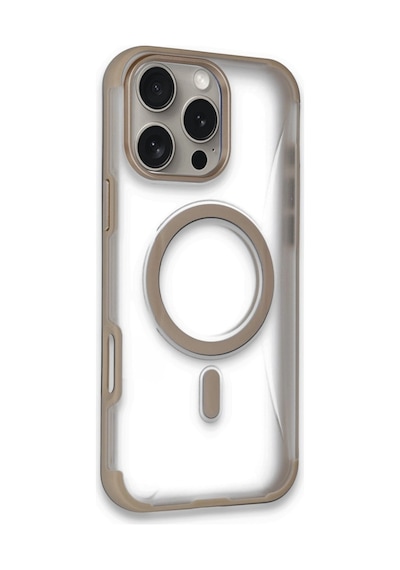Joko Apple İphone Uyumlu 14 Pro Max Hilton Magsafe Kapak - Gold Çokrenkli