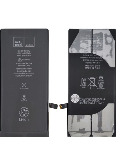 Teknonet Apple Uyumlu iPhone Xr  Nettech 3330 Mah Batarya