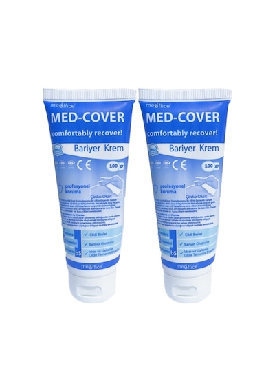 Med-Cover Bariyer Krem 100 Gr - Koruyucu Bariyer Kremi - 2 Adet