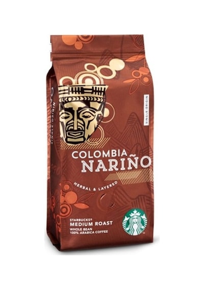 Starbucks Colombia Narino %100 Arabica Çekirdek Kahve 250 G